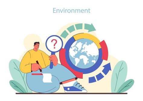 Environmental analysis in PEST framework. Analyst evaluating ecological factors with global implications. Conservation Of Resources Poster, Environmental Articles, Environmental Sociology, Environmental Analysis, Exploratory Data Analysis, Environmental Factors, Heart Tree, Cityscape Photos, Logo Banners