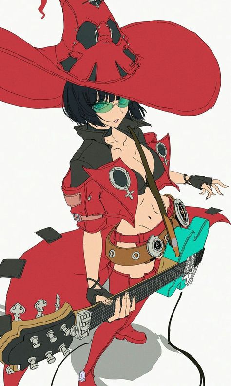 Gear Art, Guilty Gear, Human Poses Reference, Art Style Inspiration, 영감을 주는 캐릭터, Female Character Design, Drawing Reference Poses, Fantasy Character Design, Character Concept