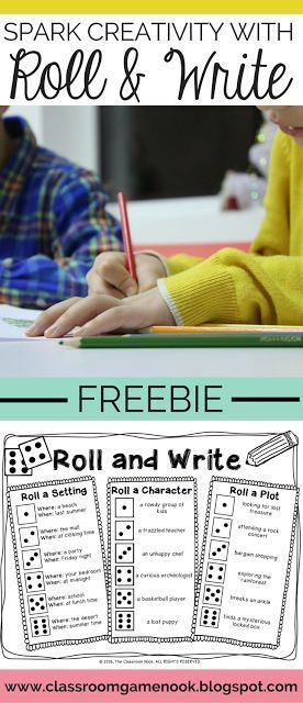 Do you have reluctant writers? Are you constantly hearing "I don't know what to write about?" This fun writing prompt game can help spark some creativity (and hilarious stories) with a quick roll of the die! Grab this freebie today from the Classroom G Creative Writing 2nd Grade Activities, Writing Elementary Activities, Creative Writing For Grade 2 Student, Writing Group Activities, 2nd Grade Creative Writing, Creative Writing Elementary School, Writing Activities Elementary, Fun Sentence Writing Activities, Fun Creative Writing Activities