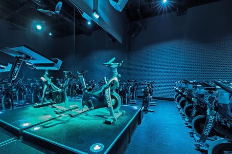 Our Studios | RYDE Spin Studio Aesthetic, Indoor Cycling Studio, Cycle Studio, Cycling Studio, Spin Studio, Studio Interior Design, Downtown Houston, Spin Bikes, Spin Class