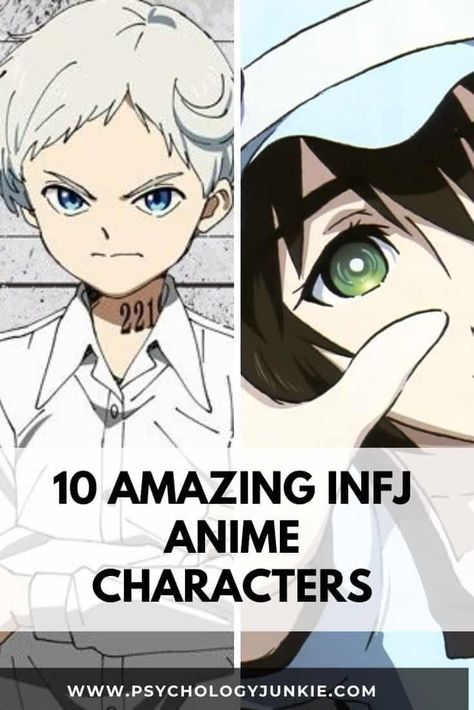 Discover ten outstanding anime characters that all embody the #INFJ personality type. #MBTI #Personality Infj Anime Characters, Unhealthy Infj, Infj Anime, Infj Relatable, Anime Mbti, Infj 16 Personalities, Infj Characters, Personalidad Infj, Infj Mbti