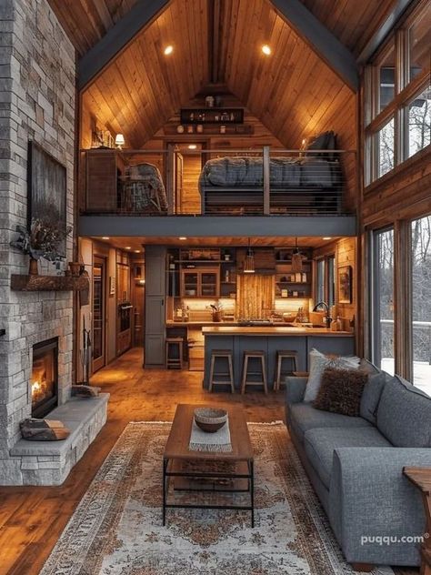 Stylish Barndominium Design Ideas for Your Dream Home - Puqqu Barnodium Homes, Lewis Aesthetic, Big Cottage, Cottagecore House, Mini Farmhouse, Baddie Apartment, Eclectic Apartment, Tiny Farmhouse, Barndominium Interior