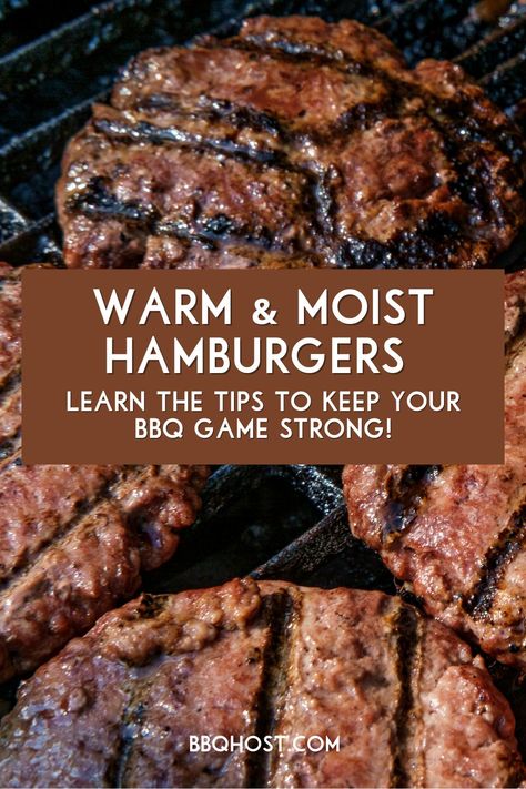 Learn how to keep your hamburgers warm and moist with these easy tips! From preheated aluminum trays to slow cookers, we've got you covered. Head over to the blog post to discover the best methods and save for your next backyard BBQ!