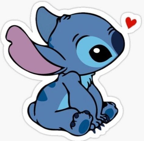 Lelo And Stich, Stitch Party, ليلو وستيتش, Disney Decals, Stitch Character, Stitch Drawing, Creative Drawing Prompts, Stitch Pictures, Stitch Cartoon