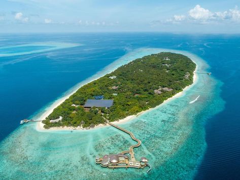 Soneva Fushi Maldives, Kids Vacation Destinations, Soneva Fushi, Travel Maldives, Maldives Hotel, Maldives Island, Kids Vacation, The Maldives, Panoramic View