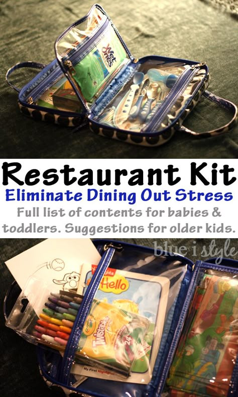 Genius Organization Ideas You NEED - Page 6 of 12 | The Taylor House Restaurant Kit, Kid Hacks, Baby Tips, Toddler Fun, Toddler Life, Baby Life, In The Car, The Restaurant, Baby Hacks