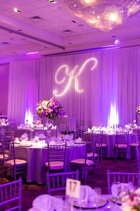 Ballroom Theme Party Ideas, Sweet 16 Party Venues, Glass Invations Quince, Sweet 16 Venue Decorations, Quince 15 Candles, Sweet 16 Party Ideas Light Pink, Quinceanera Venues Purple, Ballroom Birthday Party Ideas, Purple Quinceanera Venue Ideas