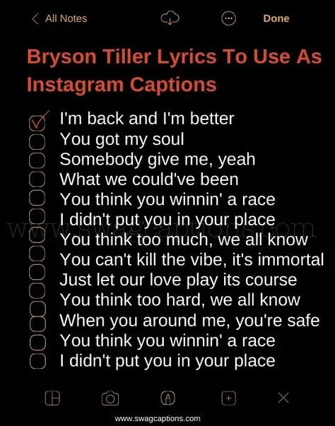 Bryson Tiller Concert Captions, Concert Captions For Instagram Bryson Tiller, Bryson Tiller Captions For Instagram, Bryson Tiller Captions, Bryson Tiller Instagram Captions, Lyrics Bryson Tiller, Bryson Tiller Lyrics Captions, Bryson Tiller Aesthetic, Instagram Captions Rap