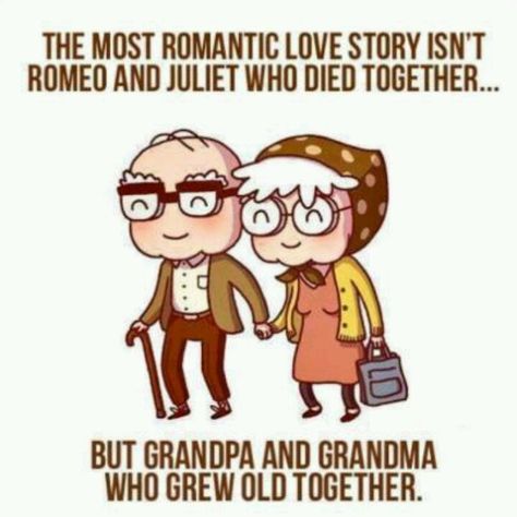 Happy 54th Anniversary to my grandparents.. Just as in love and adorable today as the day they said "I do" . ❤ Romeo I Julia, The Truth About Love, Whatsapp Text, Old Couple, Romantic Love Stories, Funny Relationship Quotes, Growing Old Together, Best Love Stories, Marriage Humor