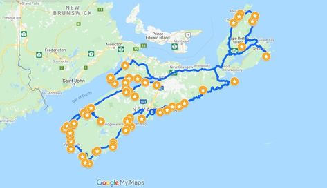 Maritimes Road Trip, Nova Scotia Road Trip Itinerary, Map Of Nova Scotia, Nova Scotia Travel Itinerary, Bay Of Fundy Nova Scotia, Cabot Trail Nova Scotia, Cross Canada Road Trip, Nova Scotia Road Trip, Travel Quebec