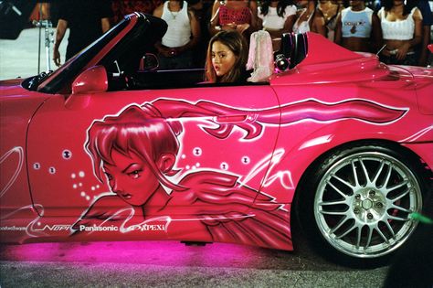 2 Fast 2 Furious, Fast 2 Furious, 2fast And 2furious, Devon Aoki, Street Racing Cars, Honda S2000, Pink Car, Street Racing, Pretty Cars