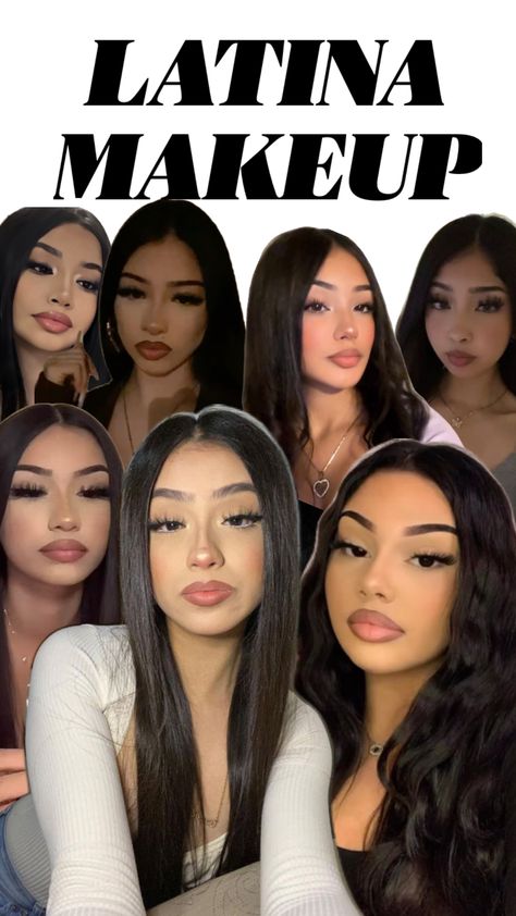 #latinamakeup #makeup #latinas New Makeup Ideas, Hispanic Aesthetic, Latina Makeup, Cute Makeup Looks, Makeup Game, Cute Makeup, Sabrina Carpenter, Makeup Inspo, Maquillaje De Ojos