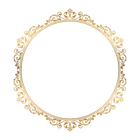 Luxury Frame Design, Gold Circle Frame Png, Circle Design For Project, Business Logo Background, Royal Frame Design, Golden Circle Logo, Logo Background Design Circle, Gold Frame Circle, Circular Frame Design