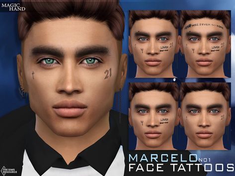 Sims 4 Face Markings, Face Tats Sims 4 Cc, Sims 4 Cc Tattoo Face, Sims 4 Cc Face Tattoo Male, Sims 4 Face Tattoos Male, Face Tattoos Sims 4 Cc, The Sims 4 Cc Face Tattoo, Sims Face Tattoo, Sims4 Men Tattoo