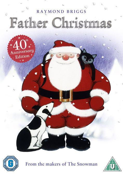 Father Christmas [DVD] Brian Bosworth, Night Before Christmas Box, Raymond Briggs, Christmas Dvd, Film Dvd, Christmas Films, Christmas Tale, Animated Christmas, Christmas Poster