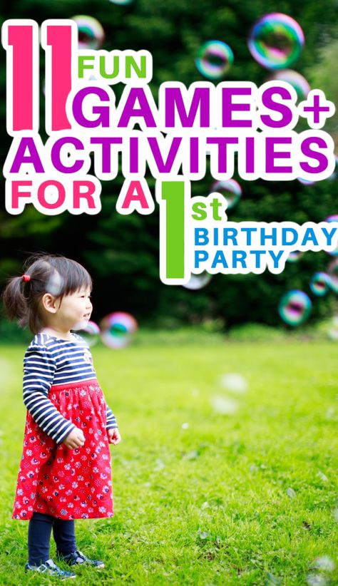 Baby Bday Party Games, 1st Year Birthday Party Games, Infant Party Games, 1st Birthday Party Things To Do, Fun 1st Birthday Activities, Fun Activities For 1st Birthday Party, What To Do At A One Year Old Birthday, First Bday Games, What To Do At 1st Birthday Party