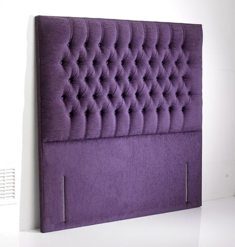 Lilac Headboard Bedroom Ideas, Purple Headboard On Wall, Lavender Headboard, Purple Velvet Bed, Purple Velvet Bed Frame, Purple Tufted Headboard, Purple Headboard, Purple Bedroom Design, Lavender Bedroom