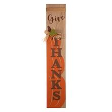 Glitzhome® 3.5ft. Thanksgiving Wooden Pumpkin Porch Sign Pumpkin Porch, Wooden Turkey, Porch Pumpkins, Wooden Porch, Pumpkin Thanksgiving, Wooden Pumpkins, Stacked Pumpkins, Fall Outdoor Decor, Porch Sign