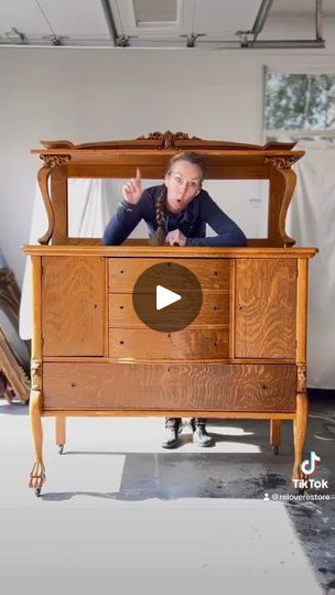 42K views · 2.2K reactions | Mirrorless Tiger oak buffet gets a full of character makeover! 🤩 🤎🍊 | Mirrorless Tiger Oak Buffet gets a groovy full of character makeover! 🤩 🤎🍊

Want to give more richness to your tiger oak wood without stripping/ sanding... | By ReLove ReStore | Facebook Refinishing Oak Furniture, Oak Buffet, Antique Oak Furniture, Tiger Wood, Oak Dresser, Tiger Oak, Orange Wood, Furniture Refinishing, Wood Dresser