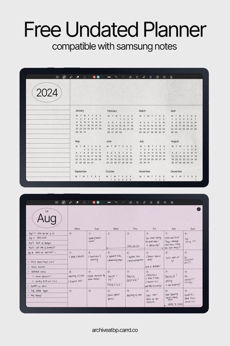 FREE DOWNLOAD VIA LINK. Digital planner in Samsung Notes: A simple yet colorful paperlike planner. Available for digital or print use. Includes a 2023 or 2024 calendar for your monthly planning. #digitalplanner #printableplanner #printablefreebie #2023planner #2024planner #digitalplanning #samsungnotesplanner #goodnotesplanner #productivity #colorfulplanner #realisticplanner #minimalistplanner #simpleplanner #freeplanner #aestheticplanner Samsung Digital Planner, Free Digital Planner Samsung Notes, 2024 Free Digital Planner, Digital Planner Free Download 2024, 2024 Digital Planner, Samsung Notes Template Free, 2024 Planner Free, Month Planner Template, Digital Planner Free Download