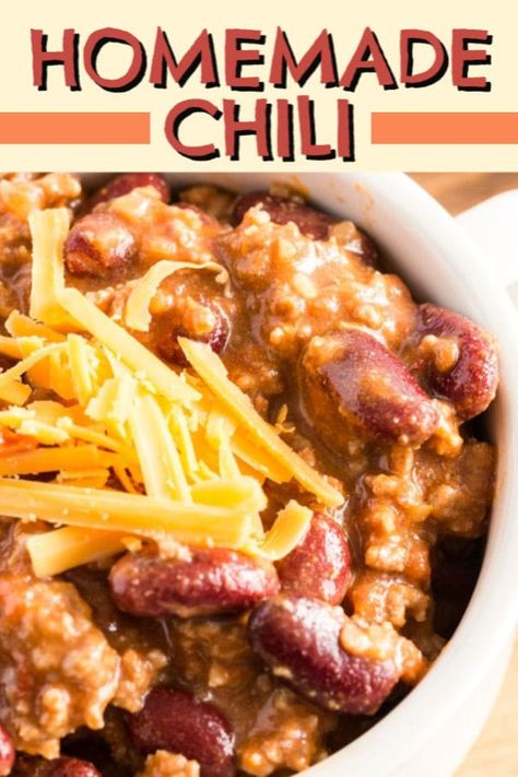 Easy Homemade Chili Recipe, Homemade Chili Seasoning Mix, Easy Homemade Chili, Homemade Chili Seasoning, Homemade Chili Recipe, Homemade Seasoning, Homemade White Bread, Starter Recipe, Homemade Chili