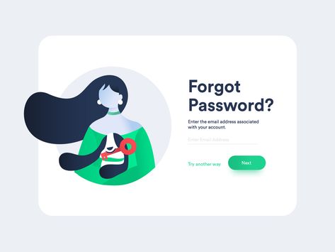 Forgot Password 01 typo mobile onboarding signin signup password minimal girl web design ux ui illustration Web Application Design, Ui Website, Empty State, Sticker App, Sign Up Page, Forgot Password, Ui Design Website, Business Motivational Quotes, Ui Inspiration