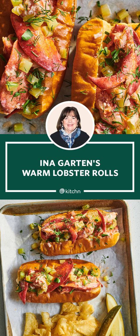 Simple Food Recipes, Lobster Roll Recipe, Easy Main Course Recipes, Best Ina Garten Recipes, Lobster Roll Recipes, Barefoot Contessa Recipes, Best Lobster Roll, Lobster Dishes, Ina Garten Recipes