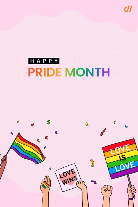 pride month Pride Month 2024, Pride Month Poster, Rainbow Things, Lgbtq Rights, Happy Pride Month, Happy Pride, Let's Celebrate, Pride Month, Lets Celebrate