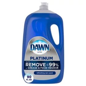 P&G & Sam's Club - Ultimate Tailgate Dawn Platinum, Grease Cleaner, Dawn Dishwashing Liquid, Dawn Dish Soap, Dish Detergent, Liquid Dish Soap, Big Bottle, Sams Club, Stainless Steel Cleaning