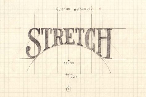 Hand Lettering Tips, Different Lettering Styles Fonts, How To Draw Letters Fonts, Hand Lettering Embellishments, Hand Lettering Layouts, Cool Lettering Styles, Masculine Lettering, Word Composition, Curved Typography