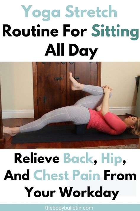 Bedtime Yoga, Stretch Routine, Hip Flexor Stretch, Hip Stretches, Yoga Help, Types Of Yoga, Recovery Workout, Chest Pain, Ashtanga Yoga