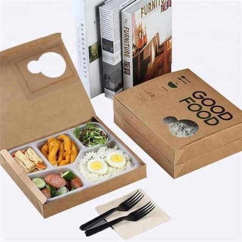 Rectangular Brown window box, For Packaging, Packaging Type: Delivery Of Food, Rs 3 /piece | ID: 21979085933 Food Delivery Packaging, Minuman Starbucks, Takeaway Packaging, Meal Box, Food Box Packaging, Food Boxes, Bakery Packaging, Box Packaging Design, Food Packaging Design