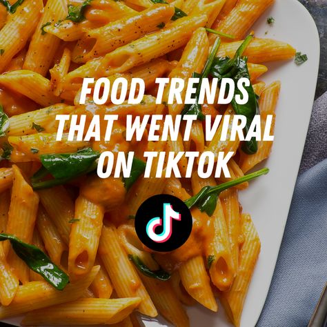 Creative pastas, a new twist on iced coffee and fluffy bread – TikTok food trends were wild this year! We're rounding up the best. Viral Food Trends, Food Trends 2023, Food Trends 2024, Tik Tok Food Videos, Trending Recipes 2023, Tiktok Food Trends, Trending Food, Tik Tok Food, Tiktok Food