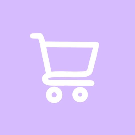 Baby Purple Icons For Apps, Purple Shopping Icon, App Market Icon, Light Purple Phone Icon, Icon Design Purple Pastel, Purple Apple Store Icon, Purple App Icon, Purple Icon, Light Purple