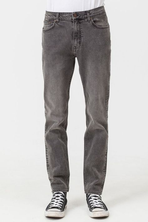 Pants Png, Grey Outfits, Salt N Pepper, Grey Outfit, Cheap Monday, Copper Finish, Tapered Legs, Cool Girl, Stretch Fabric