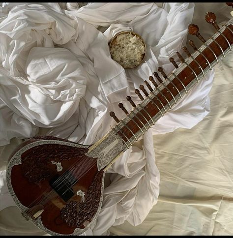 Sitar Instrument, Indian Musical Instruments, Indian Classical Music, Swan Song, Indian Aesthetic, Academia Aesthetic, Music Theory, Diy Art Painting, Classical Music