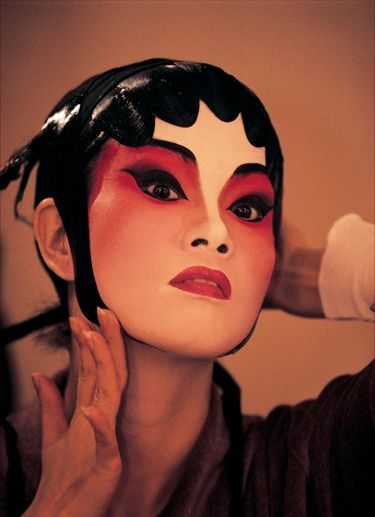 Chinese Opera Makeup, Opera Makeup, Chinese Opera Mask, Chinese Mask, Kabuki Makeup, Opera Mask, Beijing Opera, Peking Opera, Theatre Makeup