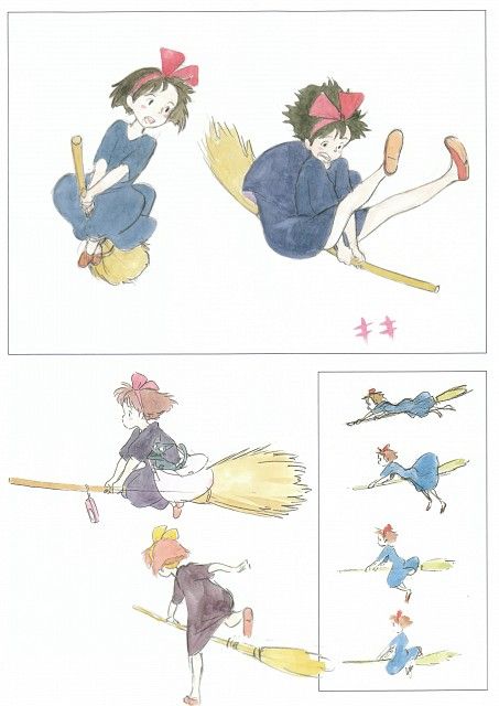 Witch Inspiration, Hayao Miyazaki Art, Miyazaki Art, Personajes Studio Ghibli, Studio Ghibli Characters, Drawing Hair, Ghibli Artwork, Howl's Moving Castle, Hair Drawing