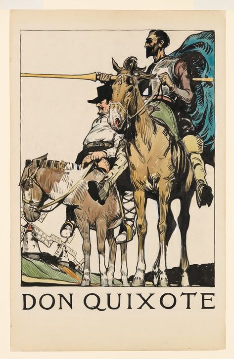 Edward Hopper - Don Quixote 1906-1907 Whitney Museum Don Quixote Art, Man Of La Mancha, Carnival Posters, What Is An Artist, Literary Analysis, Edward Hopper, Don Quixote, What To Draw, Whitney Museum