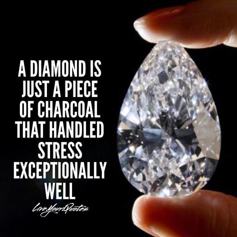 A diamond doesn't start out polished and shining. It once was nothing special but with enough pressure and time becomes spectacular. Tap if you are a diamond & tag someone to encourage them. - In Search Of Gold We Lost Diamond Quotes, Woman Of Substance Quotes, Godly Life Quotes, Know My Worth Quotes, Jewellery Quotes, Diamond Quotes, Shine Quotes, Sparkle Quotes, Twin Flame Art