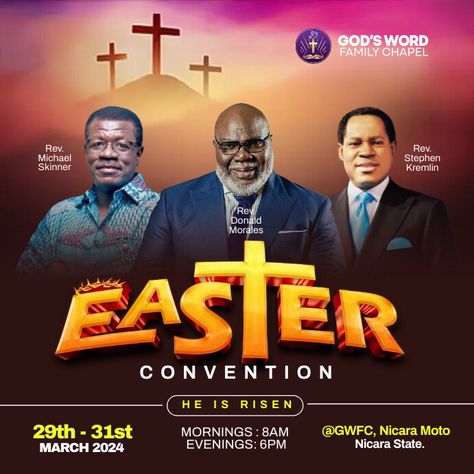 easter church flyer Easter Flyer Design Church, Easter Flyer, Fasting And Prayer, Easter Flyers, Church Design Architecture, Easter Service, Church Poster Design, Sunday Service, Church Poster