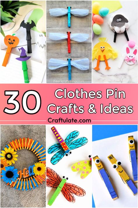 Clothes Pin Crafts For Kids, Clothespin Crafts Kids, Clothespin Crafts For Kids, Old Fashioned Clothes, Clothes Pin Ornaments, Clothespin Diy Crafts, Clothespins Diy, Wooden Clothespin Crafts, Clothespin Art