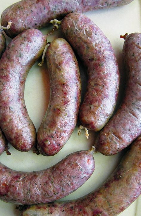 Goose Sausage Recipe - Homemade Smoked Goose Sausage Goose Breast Recipe, Cooking Kale, Smoked Goose, Duck Sausage, Pork Cooking Temperature, Cured Meat Recipes, Goose Recipes, Homemade Sausage Recipes, Smoked Sausage Recipes