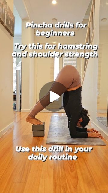 Shoulderstand Yoga, 3rd Trimester Yoga Ball Stretches, Yoga Handstand Progression, Backbend Yoga, Headstand Variations Yoga, Yoga Handstand Drills, Build Shoulders, Hard Yoga, More Flexible