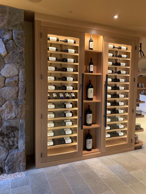 Recessed Wine Wall, Wine Wall Basement, Accent Wine Wall, Wine Wall Cabinet, Wine Bottle Display Wall, Wine Cellar Wall Ideas, Wine Fridge Wall, Wine Feature Wall, Wine Wall Dining Room