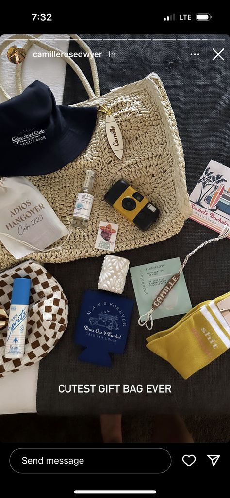 Bachelorette Goodies Bags, Cabo Bachelorette Party Ideas Gift Bags, Beach Bach Gifts, Bachelorette Party Ideas Charleston, Bridesmaids Goodie Bags, Beach Bachelorette Goodie Bags, Bachelorette Beach Gift Bags, Welcome Bags Bachelorette Party, Beach Bag Bachelorette Party Favors