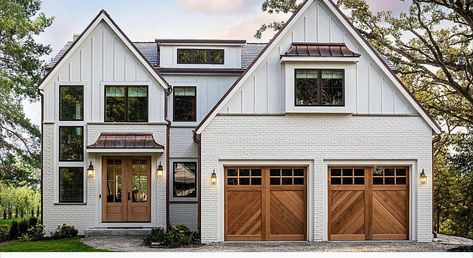 Brown interior doors