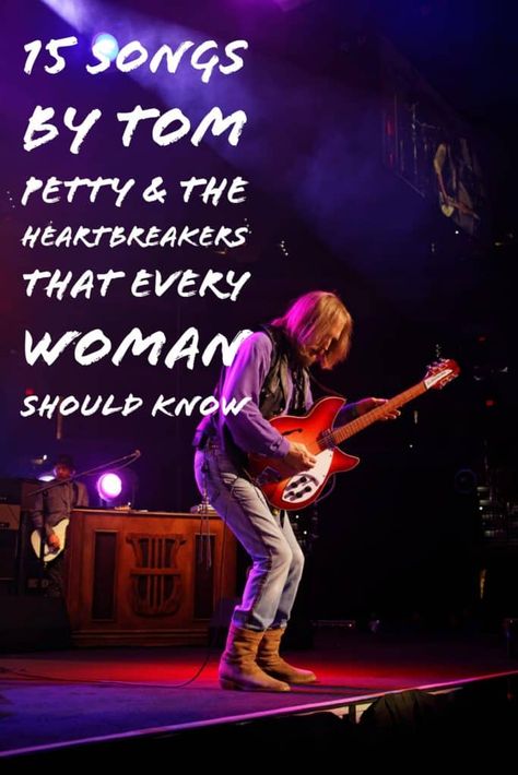 Tom Petty & The Heartbreakers Tom Petty Quotes, Tom Petty Songs, Tom Petty Lyrics, Jim Morrison Movie, Travelling Wilburys, Upbeat Songs, Classic Songs, Tom Petty, Love Songs Lyrics