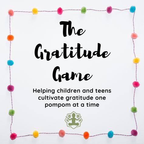 Cultivating gratitude is an important part of a yoga practice and often children/teens have trouble pin pointing what they are grateful for beyond their toys and electronics. We came up with a game to encourage students to find other parts of their life that they are grateful for. Here's how you pla Attitude Of Gratitude Activities, Gratitude Lessons For Middle School, Thankfulness Activities For Teens, Gratitude Counseling Activities, Gratitude For Kids Activities, Gratitude Sel Lessons, Gratitude Ideas Activities, Young Women Gratitude Activity, Gratitude Party Theme