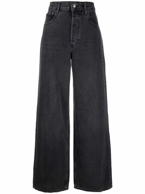 Baggy Jeans For Women, Baggy Cargo Jeans, Black Wide Leg Jeans, Wide Leg Jeans Outfit, Modesty Outfits, Quick Outfits, Easy Trendy Outfits, Stylish Work Outfits, Simple Trendy Outfits